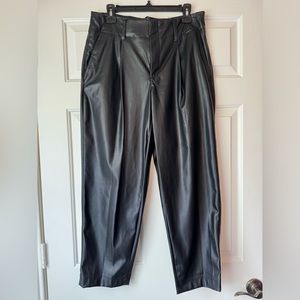 Women’s Faux Leather Dress Pants Size 12